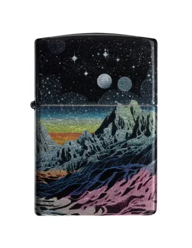 Зажигалка Zippo  46432 - Space in Color - 540 Tumbled Chrome