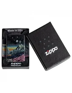 Зажигалка Zippo  46432 - Space in Color - 540 Tumbled Chrome 2