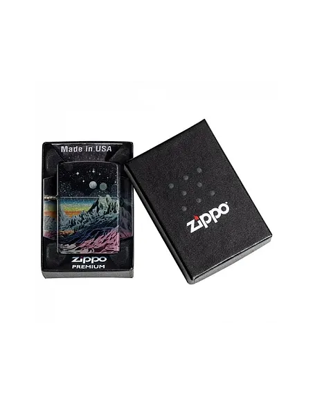 Зажигалка Zippo  46432 - Space in Color - 540 Tumbled Chrome