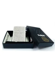 Зажигалка Zippo 121FB - Standard - Antique Silver Plate™ 2