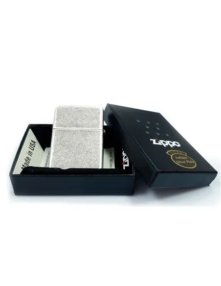 Зажигалка Zippo 121FB - Standard - Antique Silver Plate™