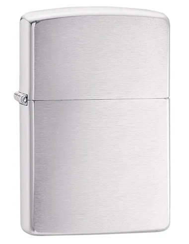 Зажигалка Zippo 200 - Reg Brushed Chrome