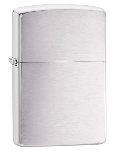 Зажигалка Zippo 200 - Reg Brushed Chrome