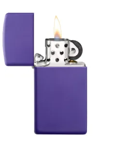 Зажигалка Zippo 1637 - Slim® - Purple Matte 2