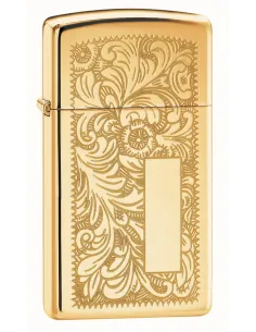 Зажигалка Zippo 1652B - Slim® - Brass Venetian