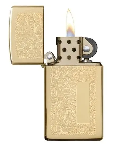 Зажигалка Zippo 1652B - Slim® - Brass Venetian