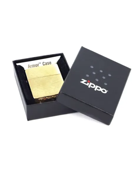 Зажигалка Zippo 168 - Armor™ - Heavy Brushed Brass