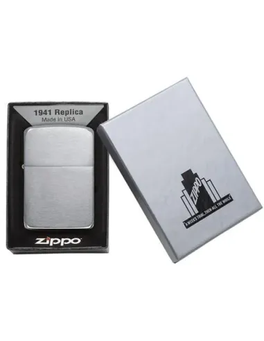 Зажигалка Zippo 1941 - Replica™ - Vintage Chrome