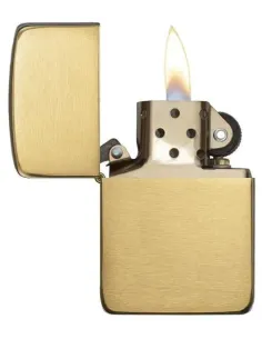 Зажигалка Zippo 1941B - Replica™ - Brass Vintage (Gold) 2