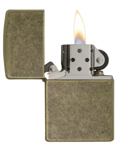 Зажигалка Zippo 201FB - Antique Brass