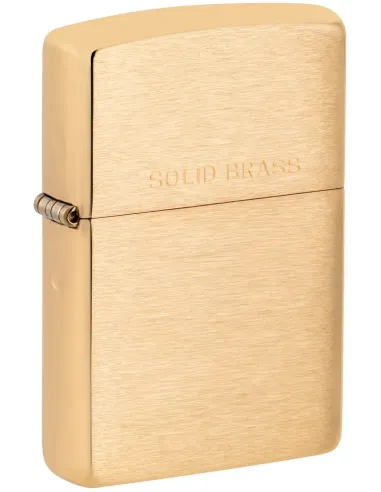 Зажигалка Zippo 204 Reg Solid Brass