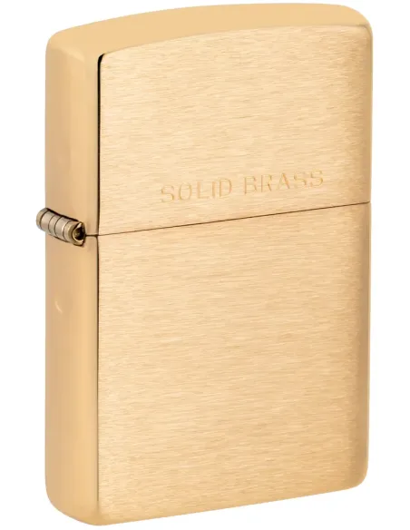 Зажигалка Zippo 204 Reg Solid Brass