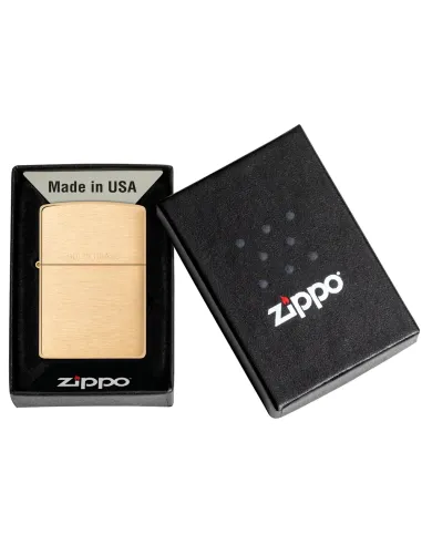 Зажигалка Zippo 204 Reg Solid Brass