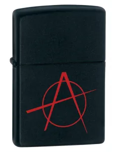 Зажигалка Zippo 20842 - Anarchy - Black Matte