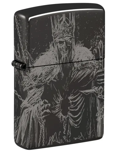 Зажигалка Zippo 46139 - Skull King - High Polish Black