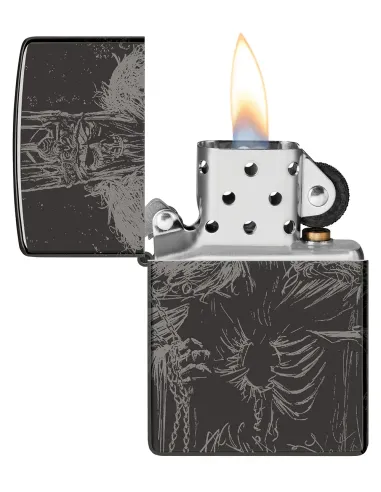 Зажигалка Zippo 46139 - Skull King - High Polish Black