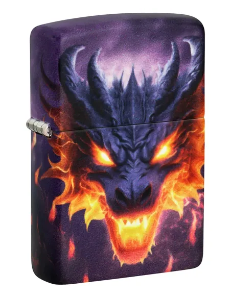 Зажигалка Zippo 46251 - Glowing Dragon - Glow In The Dark Green