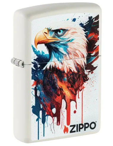 Зажигалка Zippo 46692 - Painted Eagle - White Matte