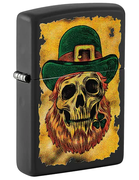 Зажигалка Zippo 46244 - Lucky Map - Black Matte