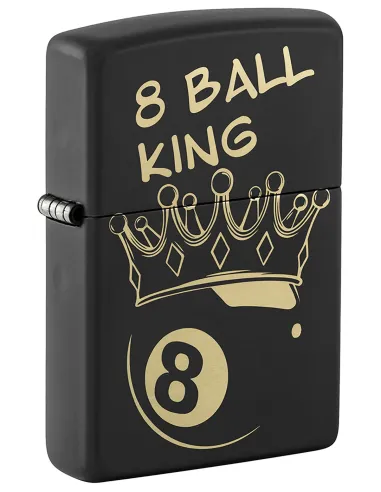 Зажигалка Zippo 46291 - Billiards Champion - Black Matte