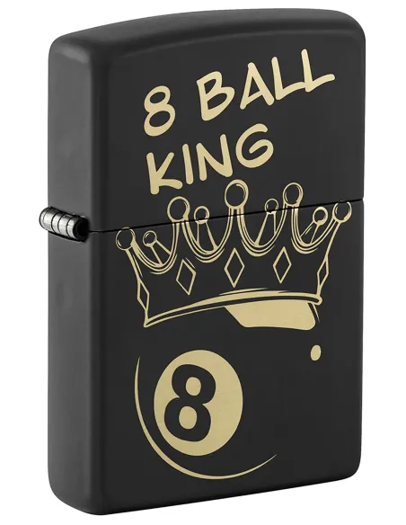 Зажигалка Zippo 46291 - Billiards Champion - Black Matte