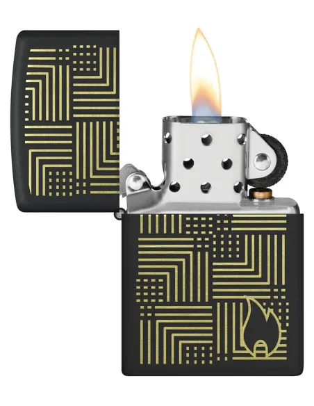 Зажигалка Zippo 46478 - Reflection - Black Matte
