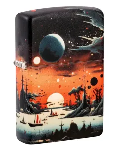 Зажигалка Zippo 46254 - Galactic Landscape - 540 Matte