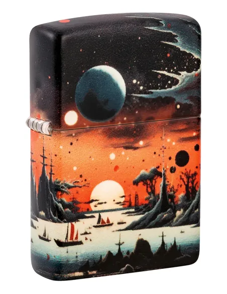 Зажигалка Zippo 46254 - Galactic Landscape - 540 Matte