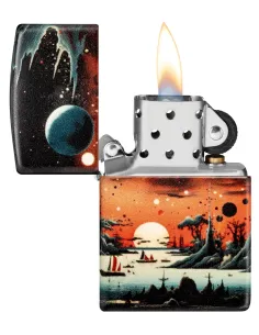 Зажигалка Zippo 46254 - Galactic Landscape - 540 Matte 2