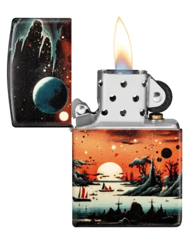 Зажигалка Zippo 46254 - Galactic Landscape - 540 Matte