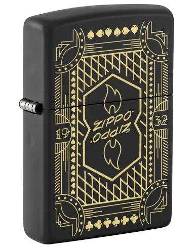 Зажигалка Zippo 46483 - Lines - Black Matte