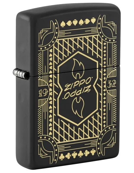 Зажигалка Zippo 46483 - Lines - Black Matte