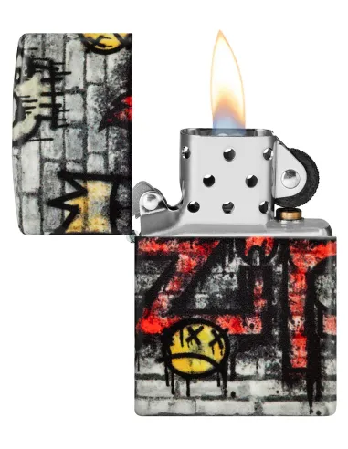 Зажигалка Zippo 46282 - Graffiti King - 540 Matte