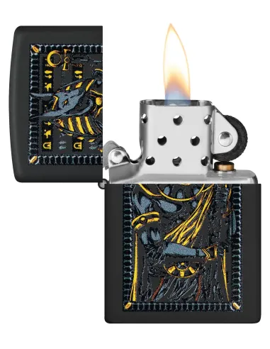 Зажигалка Zippo 46245 - Anubis - Black Matte