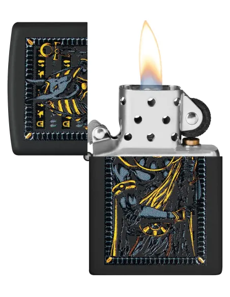 Зажигалка Zippo 46245 - Anubis - Black Matte