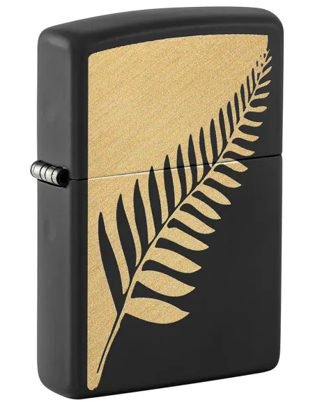 Зажигалка Zippo 46473 - Zen Flora - Black Matte