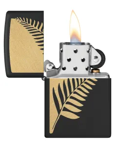 Зажигалка Zippo 46473 - Zen Flora - Black Matte 2