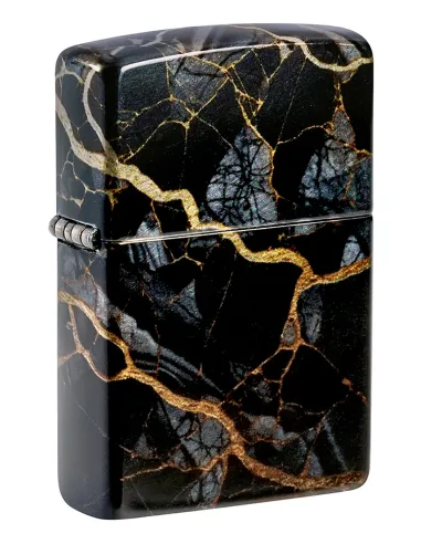 Зажигалка Zippo 46255 - Fusion Marble - 540 Tumbled Chrome