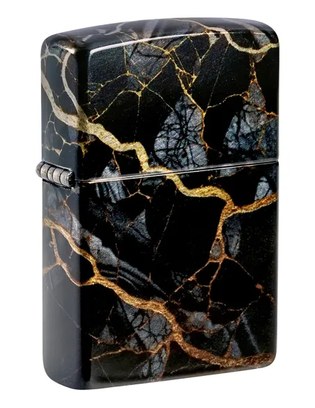 Зажигалка Zippo 46255 - Fusion Marble - 540 Tumbled Chrome