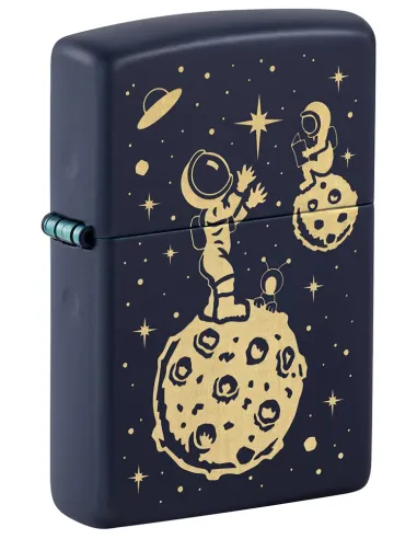 Зажигалка Zippo 46423 -  Lost in Space - Navy Matte