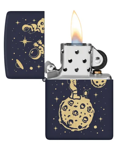 Зажигалка Zippo 46423 -  Lost in Space - Navy Matte