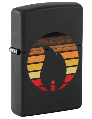 Зажигалка Zippo 46168 - Colorblock - Black Matte