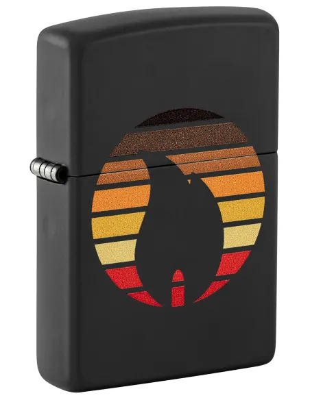 Зажигалка Zippo 46168 - Colorblock - Black Matte