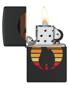 Зажигалка Zippo 46168 - Colorblock - Black Matte 2
