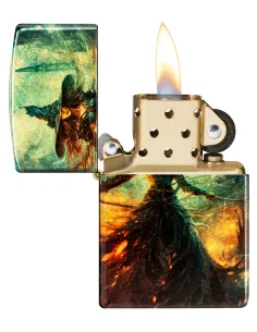 Зажигалка Zippo 46275 - Fire Mage - 540 Tumbled Brass 2