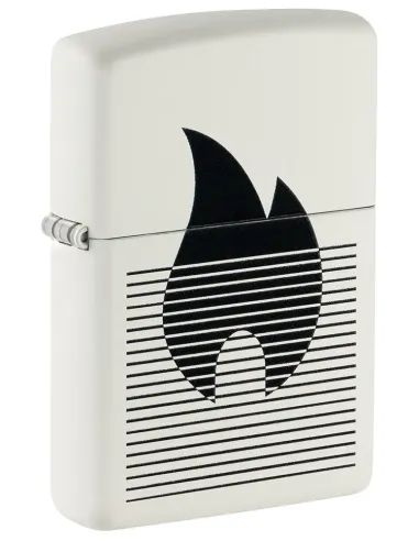 Зажигалка Zippo 46485 - Flame Gradient - White Matte