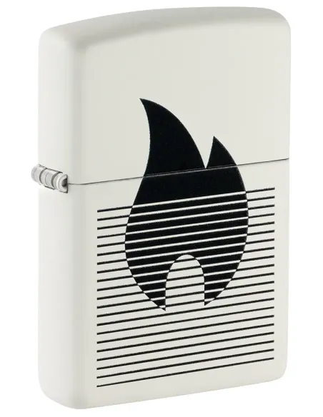 Зажигалка Zippo 46485 - Flame Gradient - White Matte