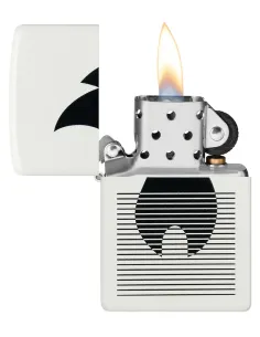Зажигалка Zippo 46485 - Flame Gradient - White Matte 2