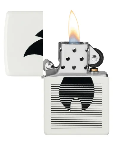Зажигалка Zippo 46485 - Flame Gradient - White Matte