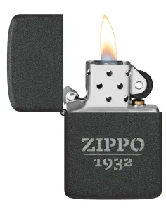 Зажигалка Zippo 46567 - 1941 Replica - Black Crackle™ 2